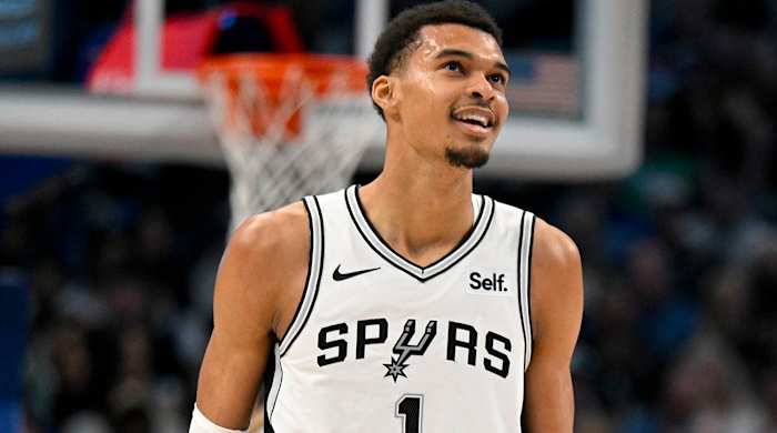 San Antonio Spurs center Victor Wembanyama